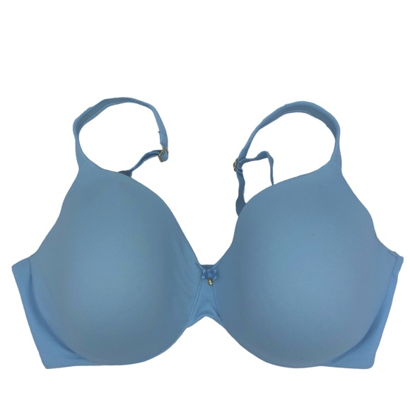 Soma Other - SOMA EMBRACEABLE No Show Minimizer Bra Light Blue Smooth Cup Underwire Size 38DD